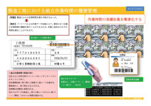 作業時間の実績収集例